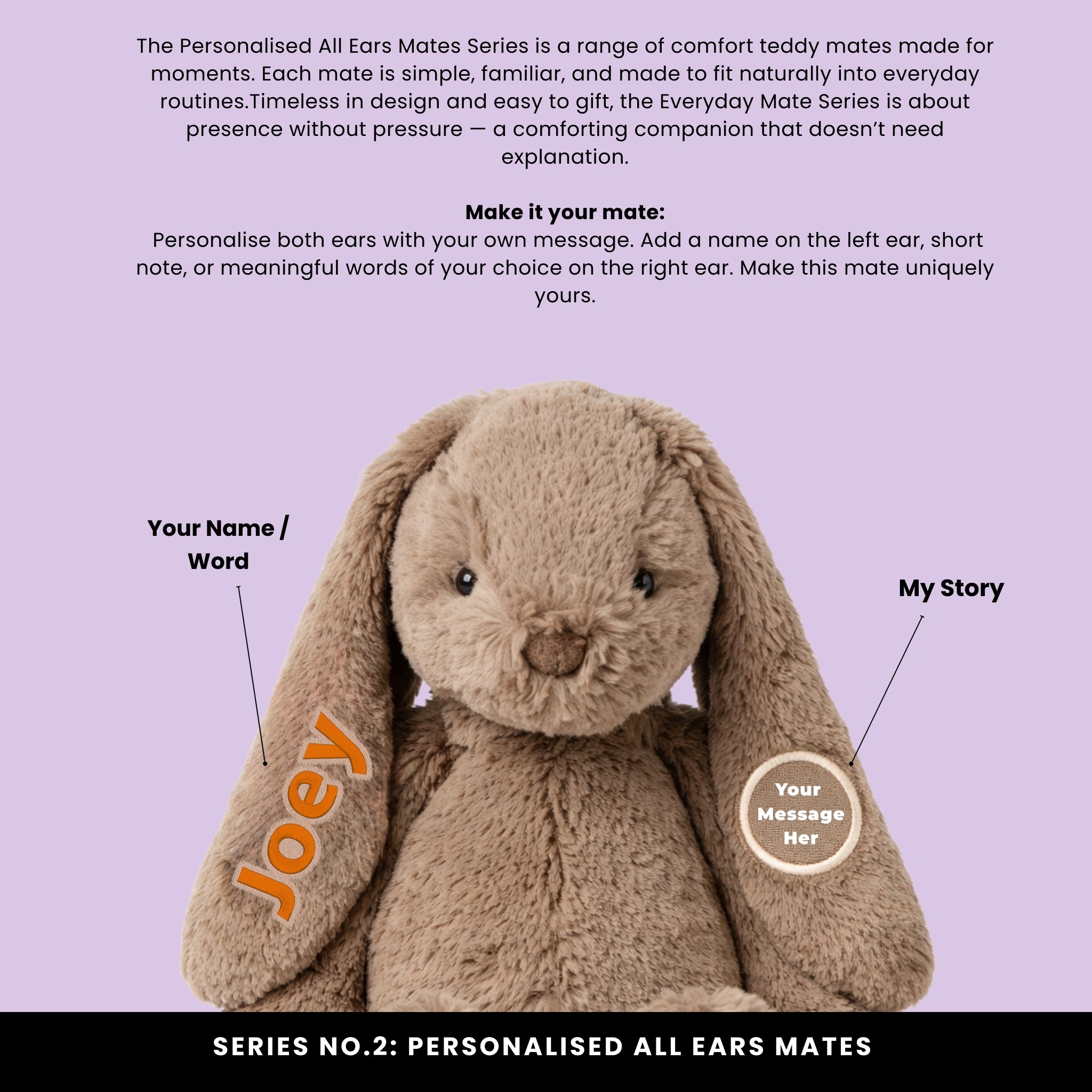 I'm THEO Bunny - Send.A Mate!