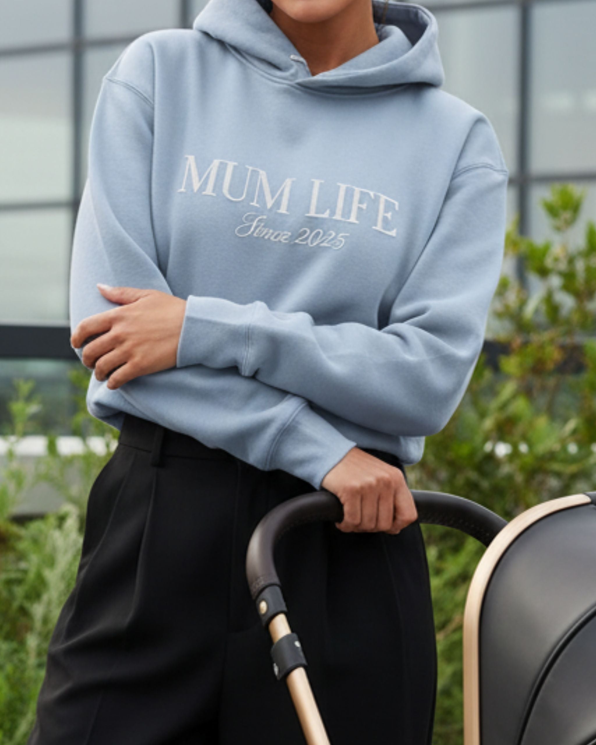 Mum Life Relxed Hoodie Personalised