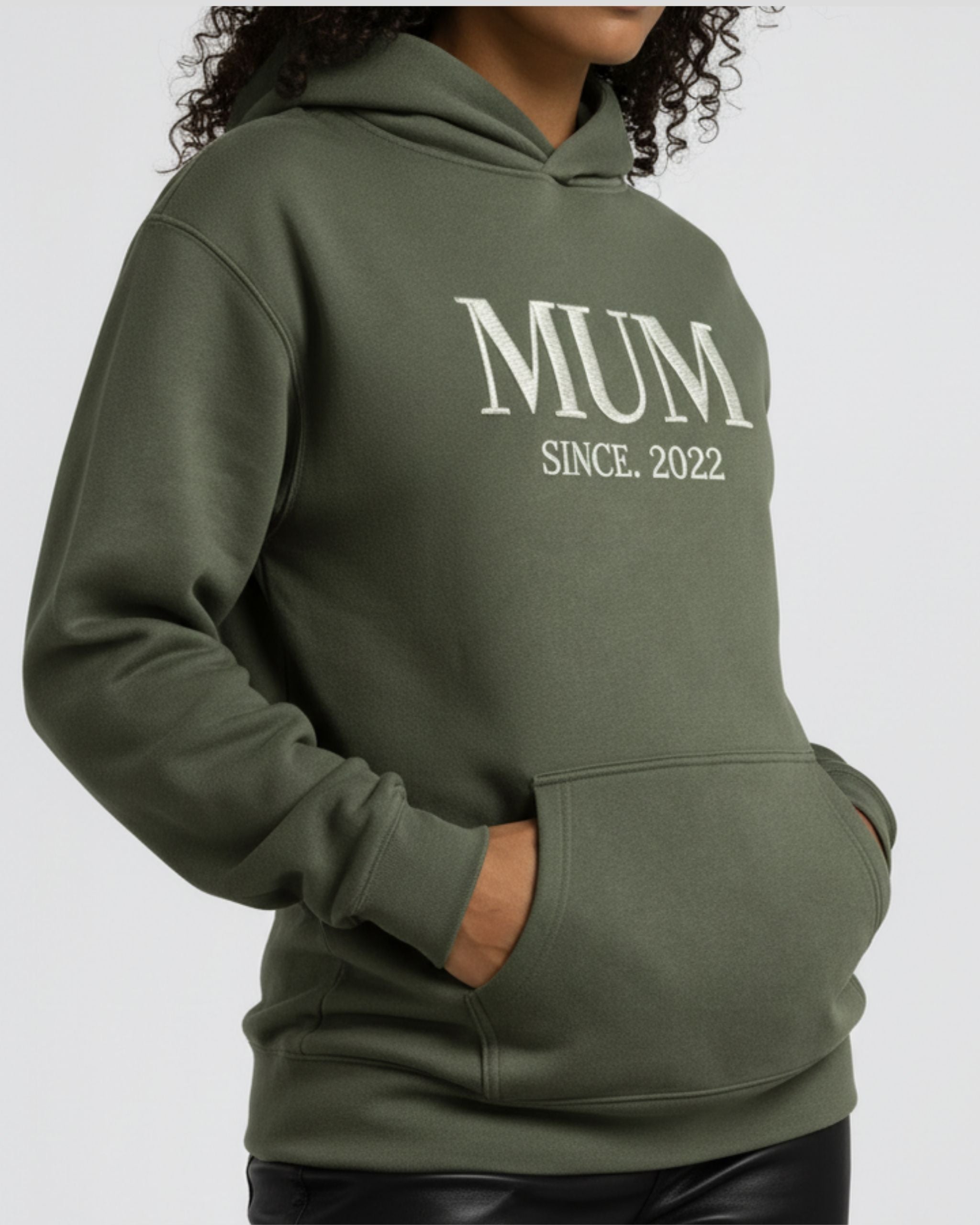 Mum Since Hoodie Personalised Unisex