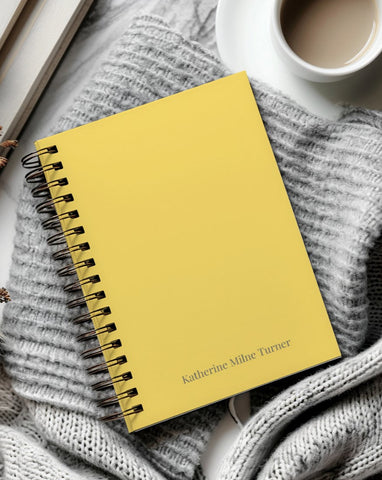Yellow Planner/Journal  A4/A5