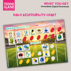 Digital Downloads Australian Rules Routien Chart