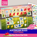 Digital Downloads Australian Rules Routien Chart