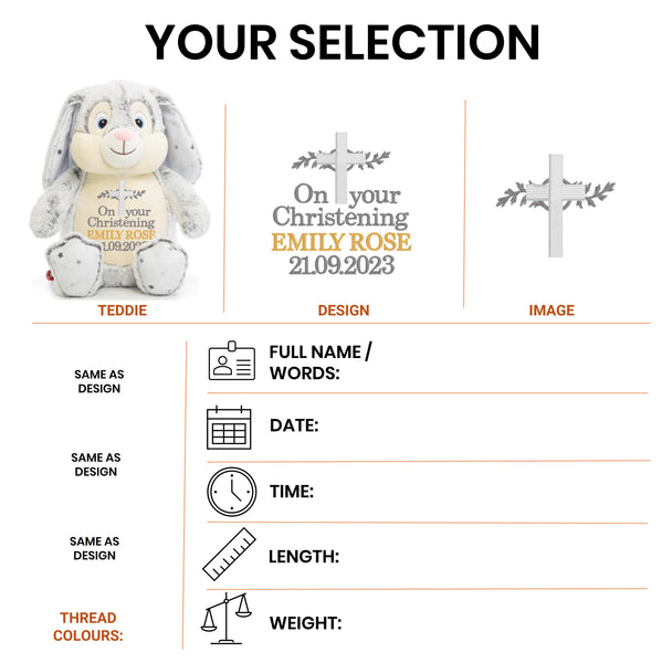 On your Christening Day Star Silver