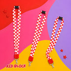 PINK BLOCK Lanyard