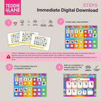 Digital Downloads COLOURFUL Routine Chart