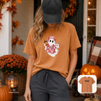 Nurse ghost Halloween Fall TShirt