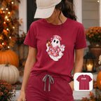 Nurse ghost Halloween Fall TShirt