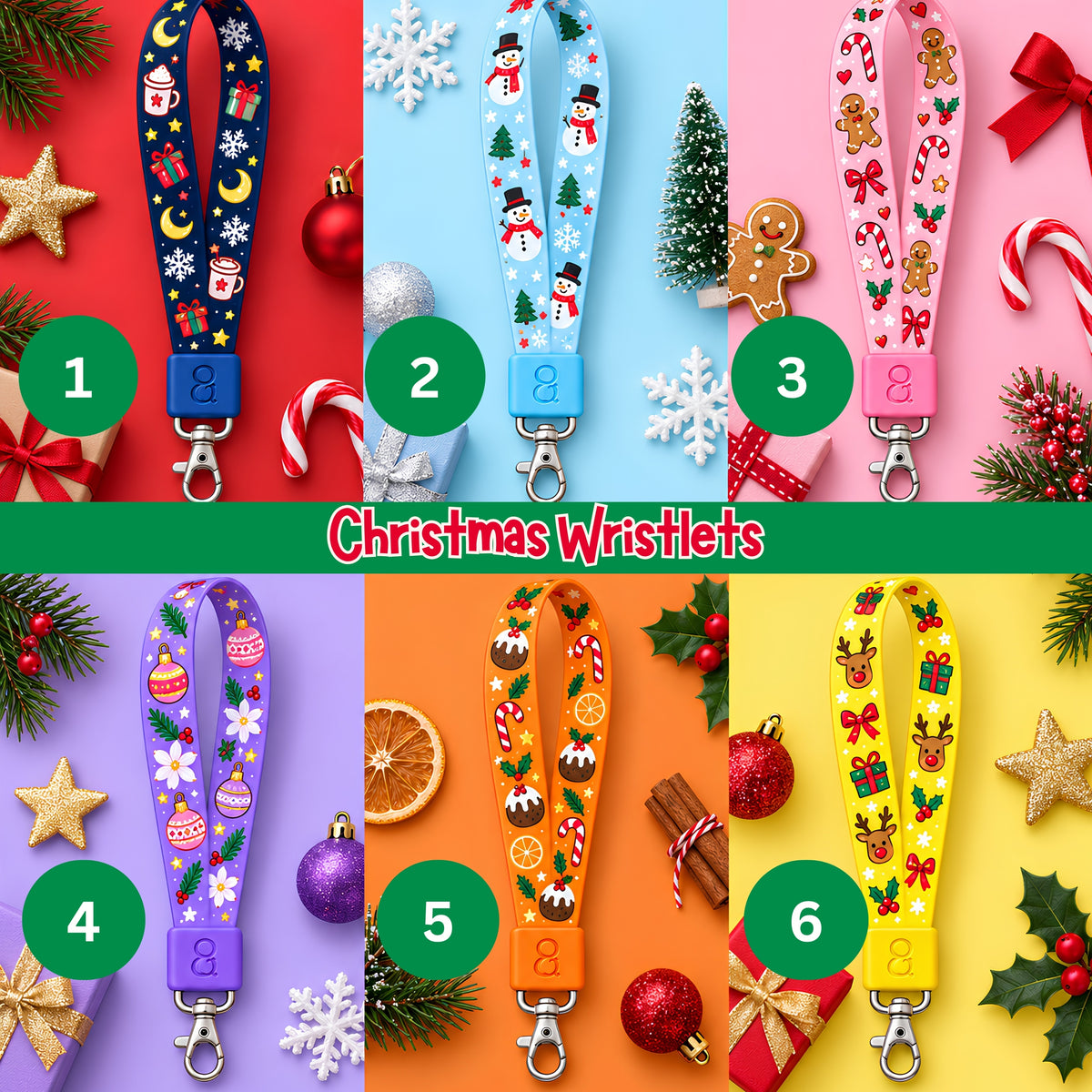Christmas Wristlets Collection