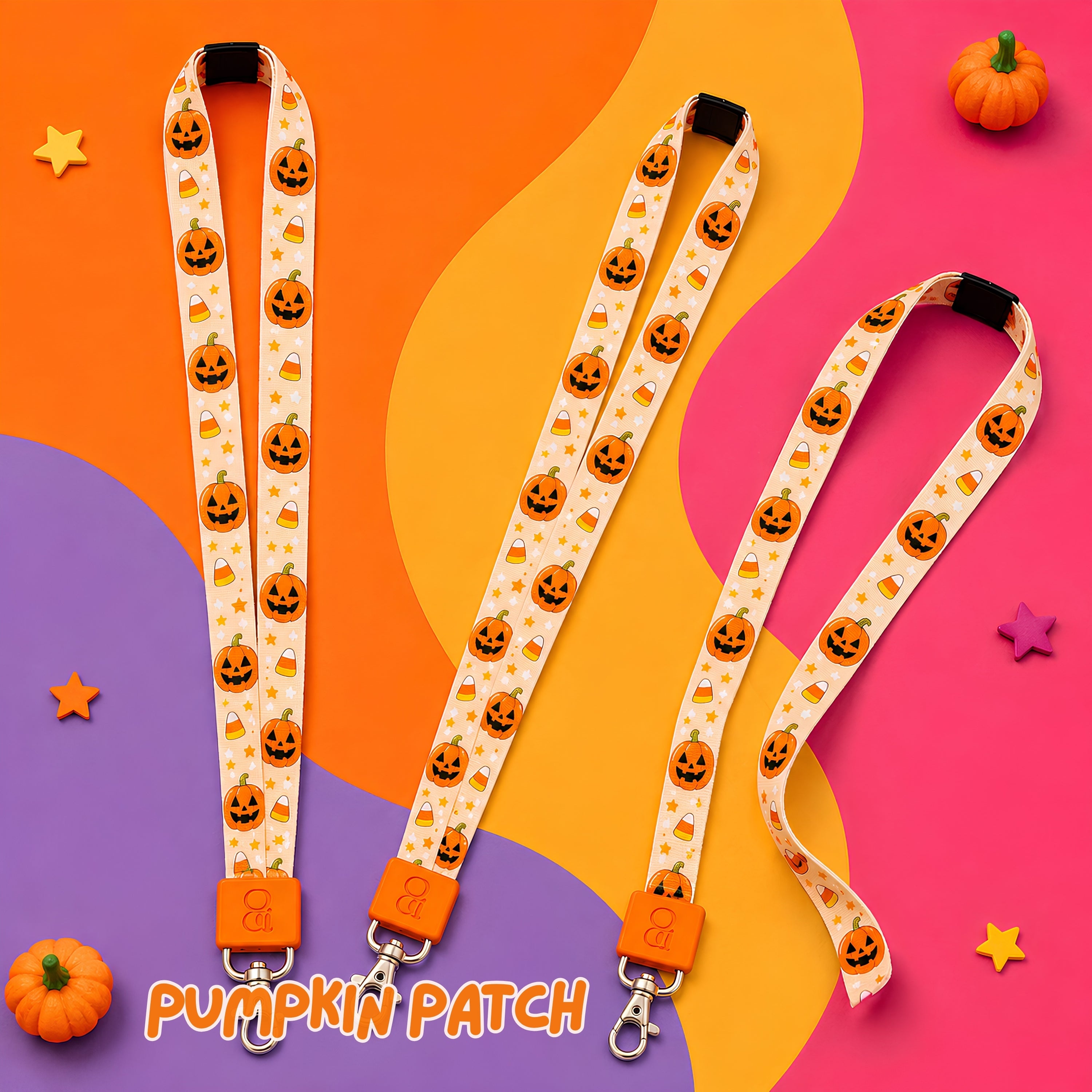 Pumpkin Patch HALOWEEN Lanyards