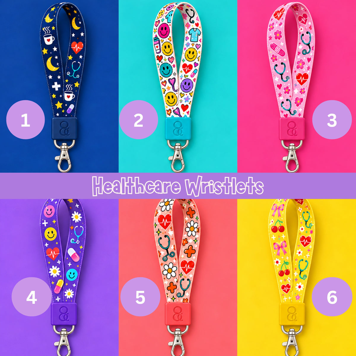 Healthcare Wristlets Collection