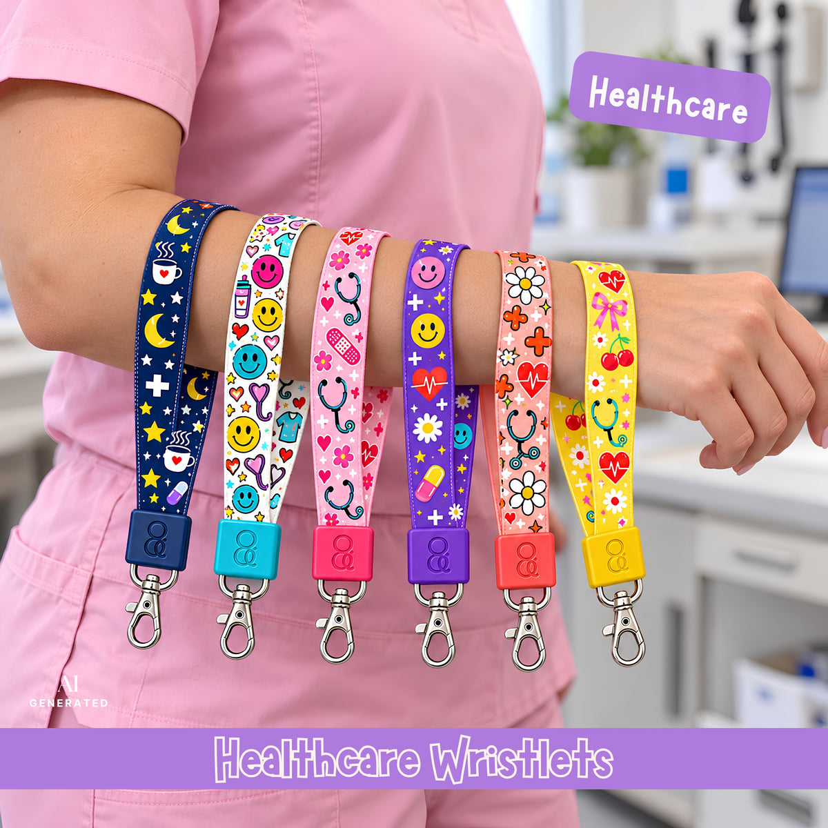 Healthcare Wristlets Collection