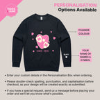 MUMS Heart Crewneck Unisex