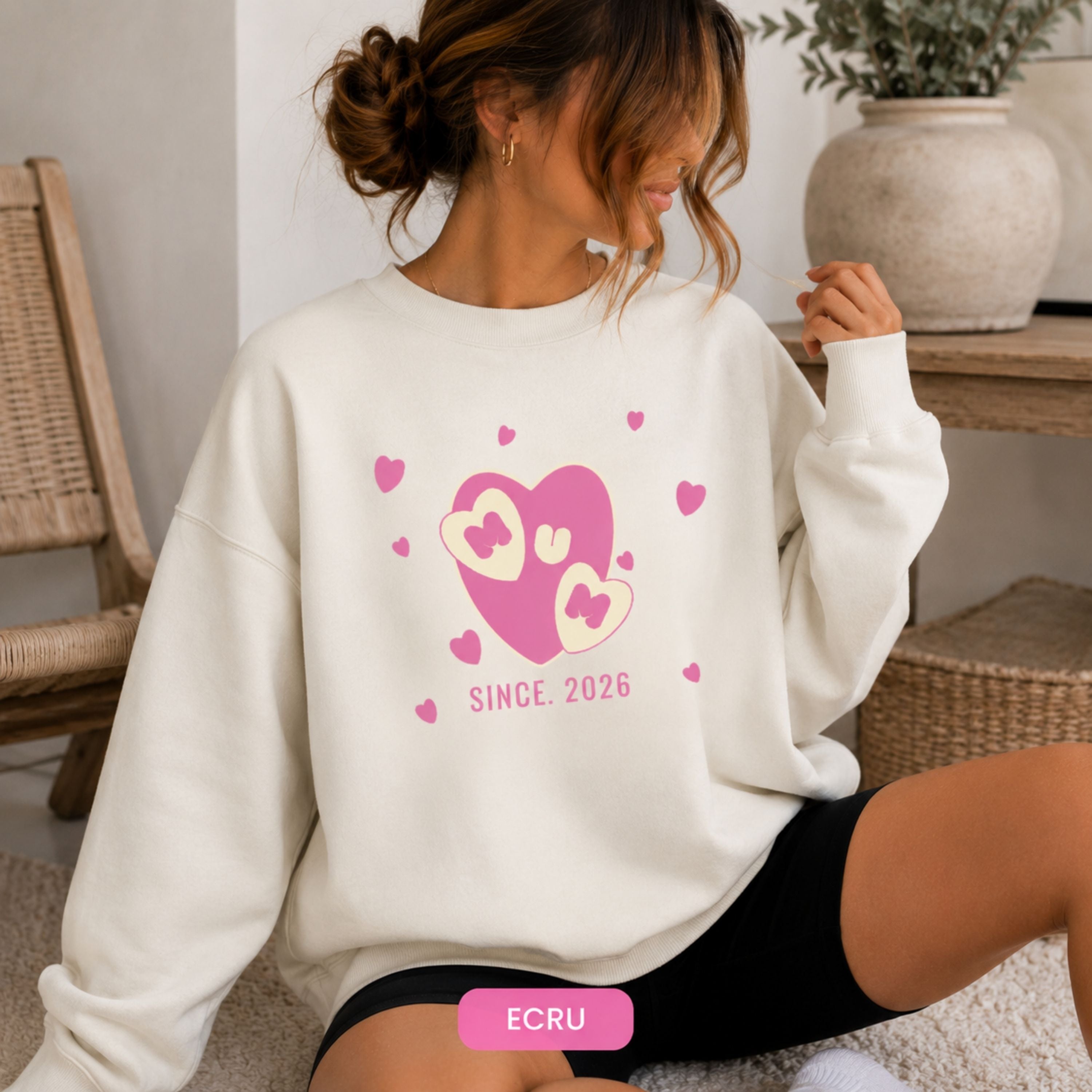 MUMS Heart Crewneck Unisex