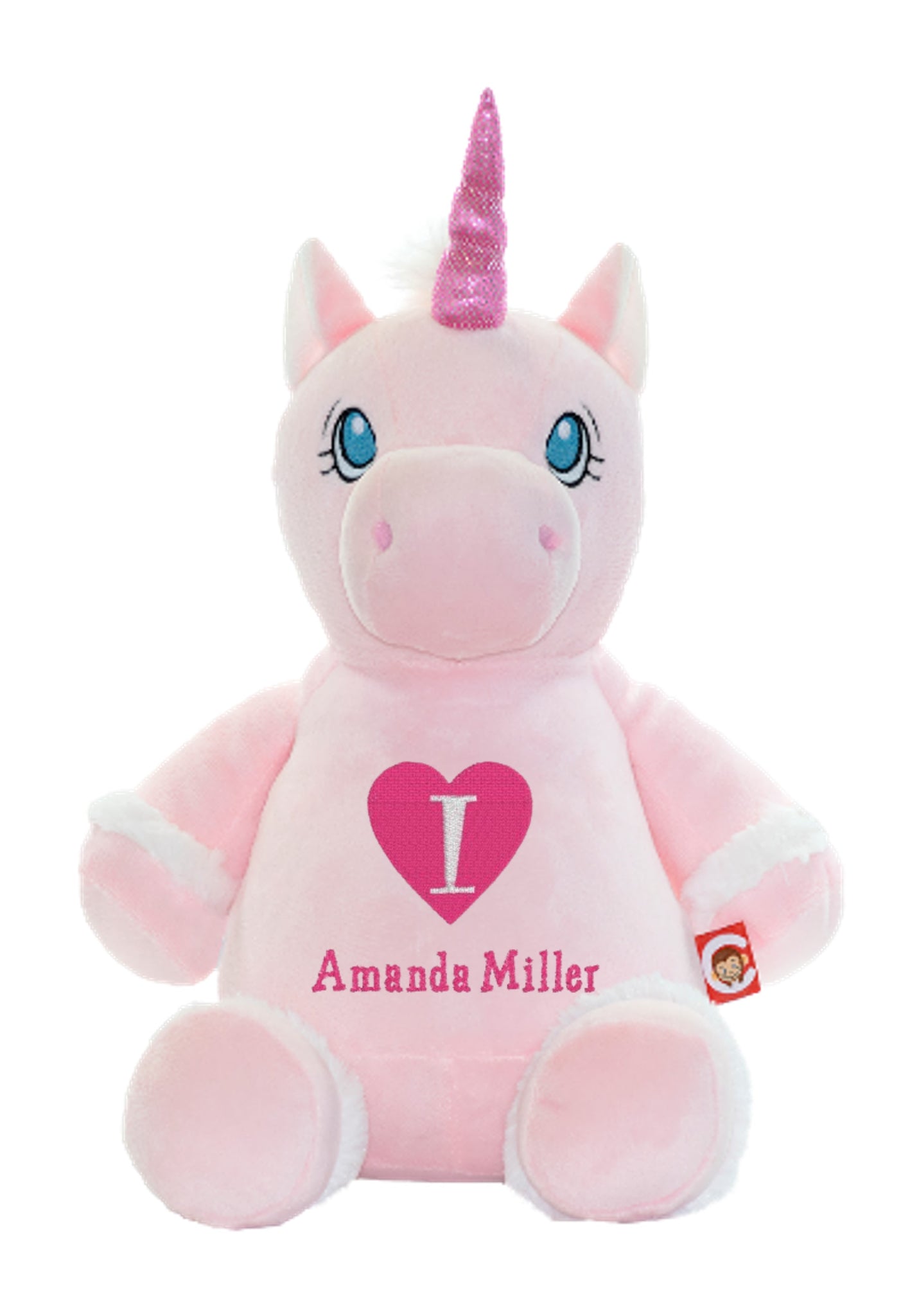 I Heart Unicorn Pink