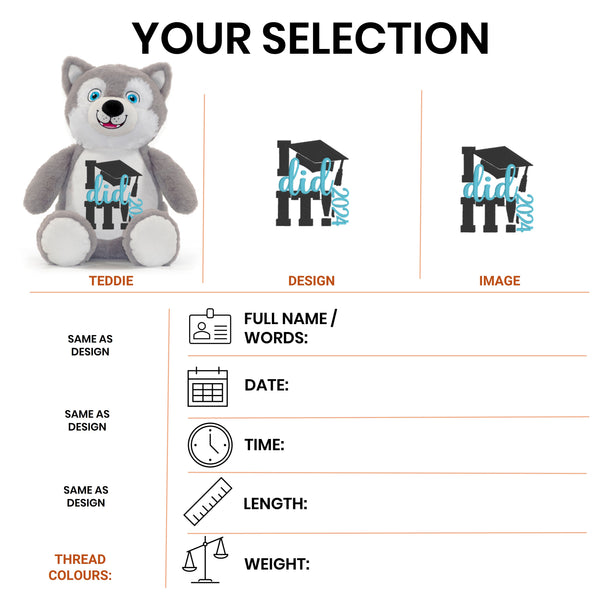 I did it Graduation Hugo