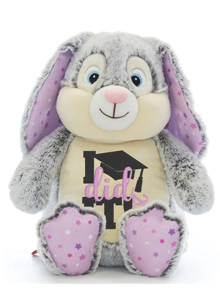 I did it Graduation Pink Star Teddy