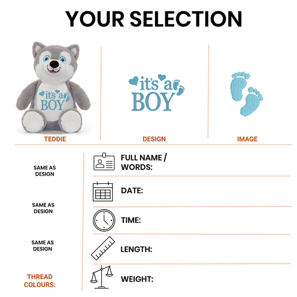 IT'S A BOY Hugo