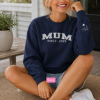 Mum Varsity Since Crewneck Unisex