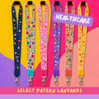 Custom Healthcare Lanyard, Custom Name Badge, Teacher Gift (Neck/Wristlet)