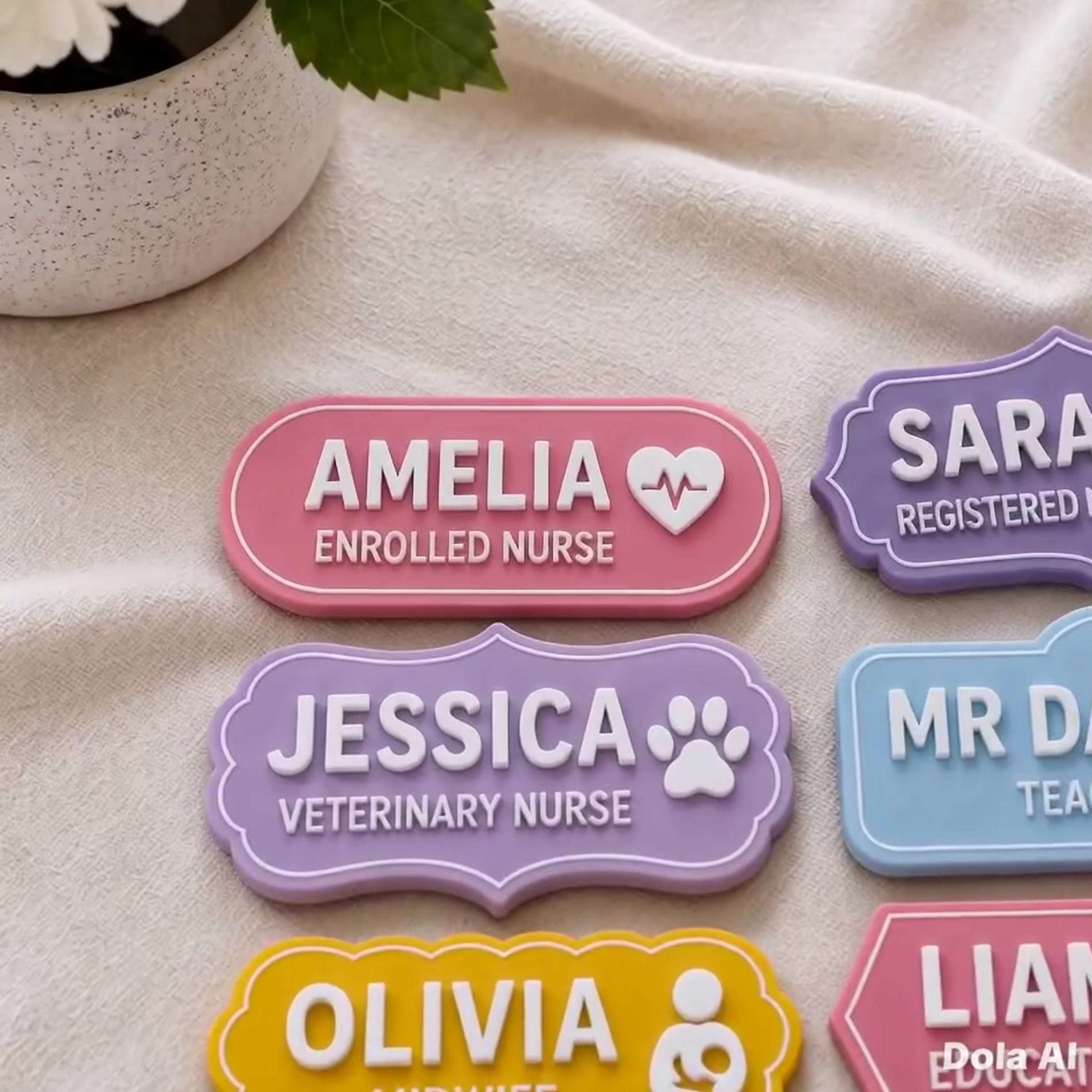 Custom EDUCATOR Name Badge