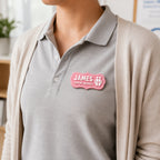 Custom Name Badge, Nurse, Teacher, Midwife, Educator, Magnetic Backing