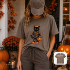 Nurse Cat Halloween Fall TShirt