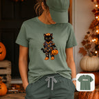 Nurse Cat Halloween Fall TShirt