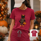 Nurse Cat Halloween Fall TShirt
