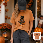 Nurse Cat Halloween Fall TShirt