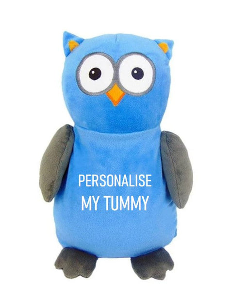 Hooty Lou OWL Blue/Grey Cubbie