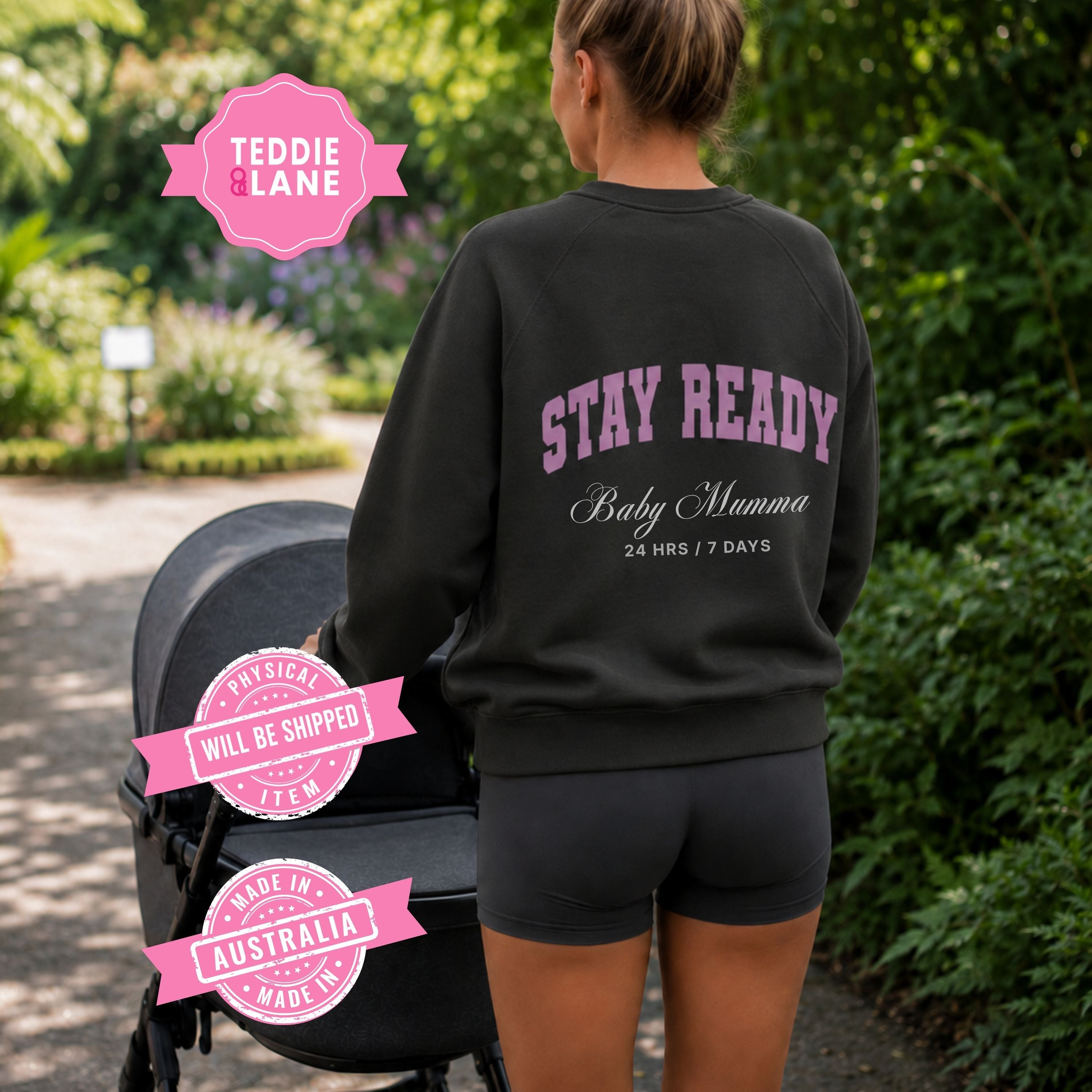 Mum 24/7 Since Crewneck Unisex