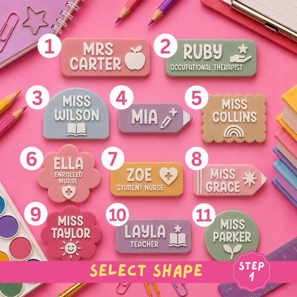 Custom EDUCATOR Name Badge (Copy)