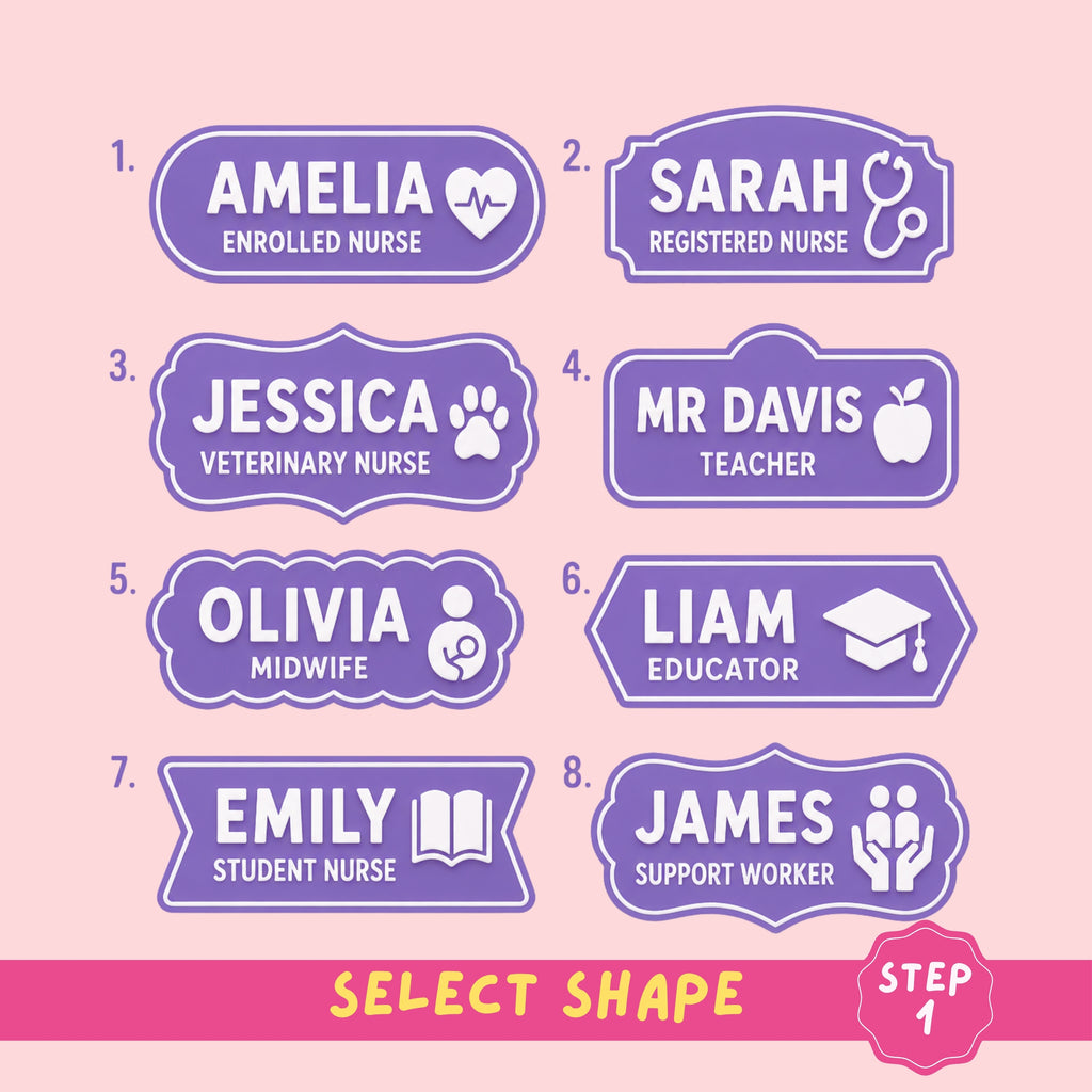 Custom EDUCATOR Name Badge