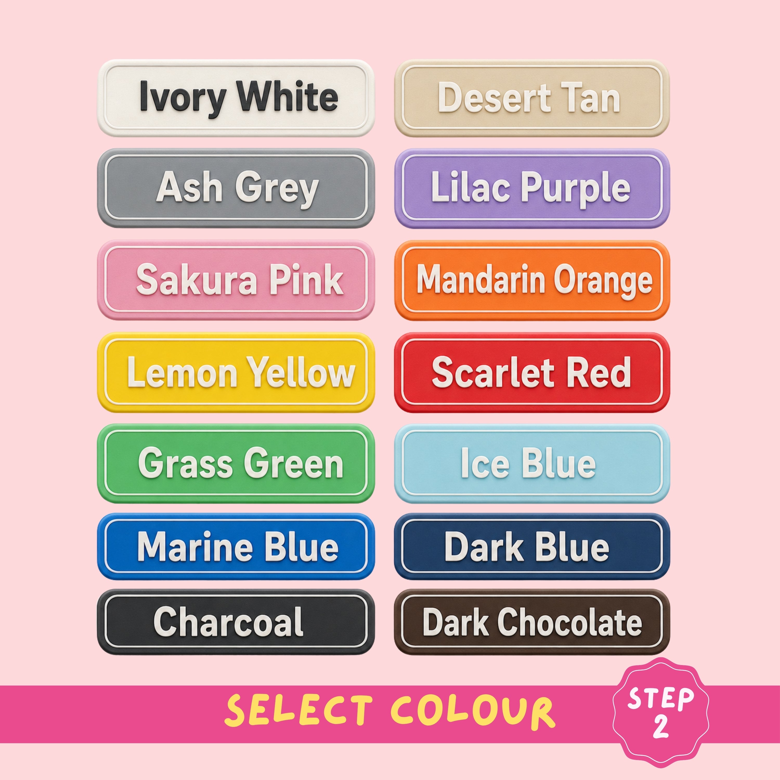 Custom PROFESSIONS Name Badges