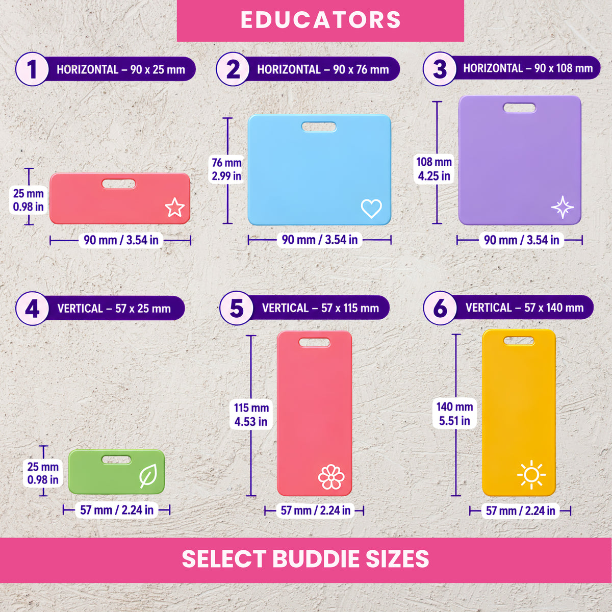 TEACHER Name Badge Buddie