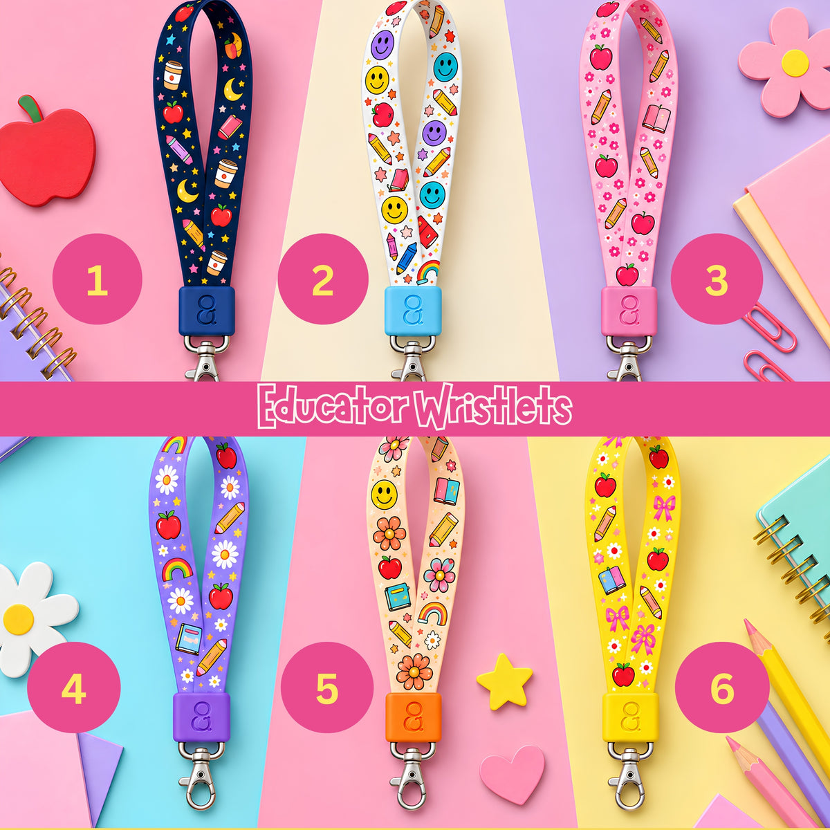 Educator Wristlets Collection