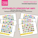 Digital Downloads UNICORN Routine Chart