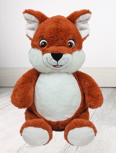 Personalised Teddy Bear - Fox did it - Teddie & Lane