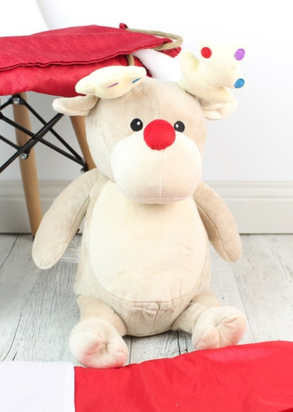 Reindeer Cubbie - 40cm - Teddie & Lane