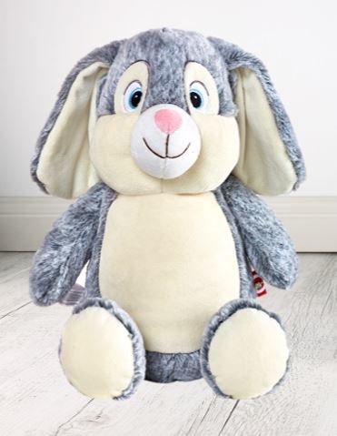 Personalised Teddy Bear -EASTER Bunny Munschkin Cubbie - 40cm - Teddie & Lane