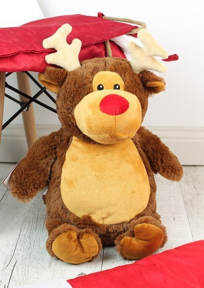 Reindeer Brown Cubbie - 40cm - Teddie & Lane