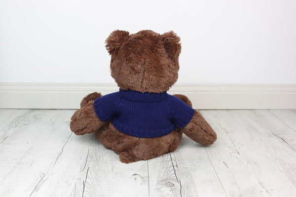 Personalised Teddy - Mojo Brown  45cm - Teddie & Lane