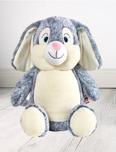 Personalised Teddy Bear -EASTER Bunny Munschkin Cubbie - 40cm - Teddie & Lane