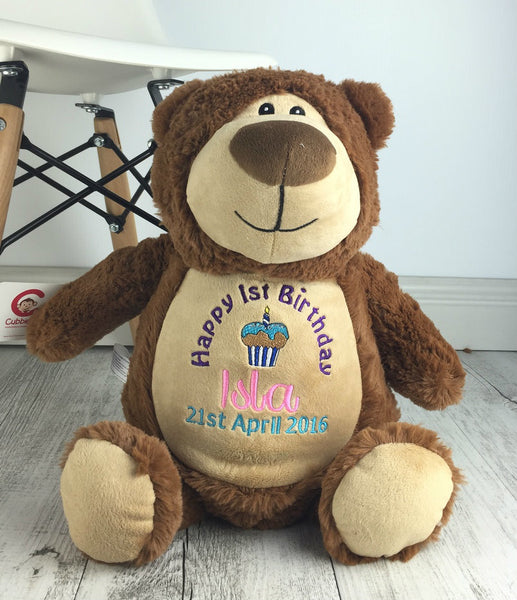 Cubbyford Bear Cubbie - 40cm - Teddie & Lane