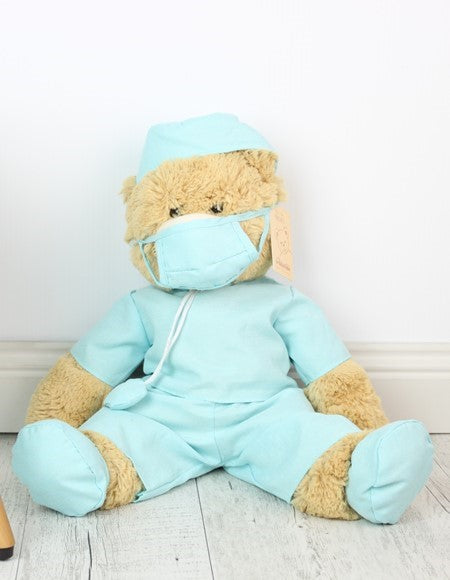Doctor/Nurse Mojo Brown Teddy - 45cm - Teddie & Lane