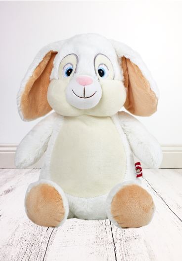 White Bunny Cubbie - 30cm - Teddie & Lane
