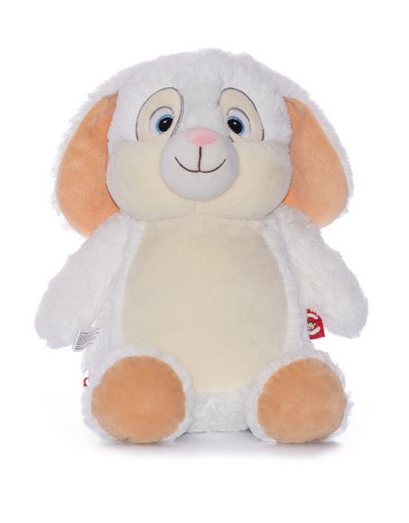 White Bunny Cubbie - 30cm - Teddie & Lane