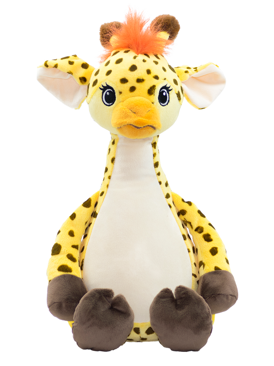 Personalised Teddy Bear - Giraffe Cubbie - 40cm - Teddie & Lane