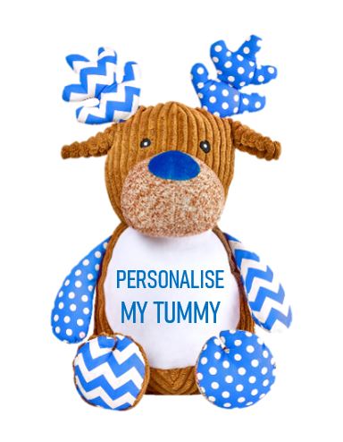 Blue Deer Cubbie - 40cm