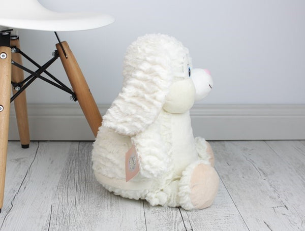 Personalised Teddy Bear - EASTER White Bunny Cubbies - Teddie & Lane